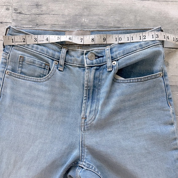 Everlane Women's Straight Leg Jeans - Light Blue - Picture 10 of 12